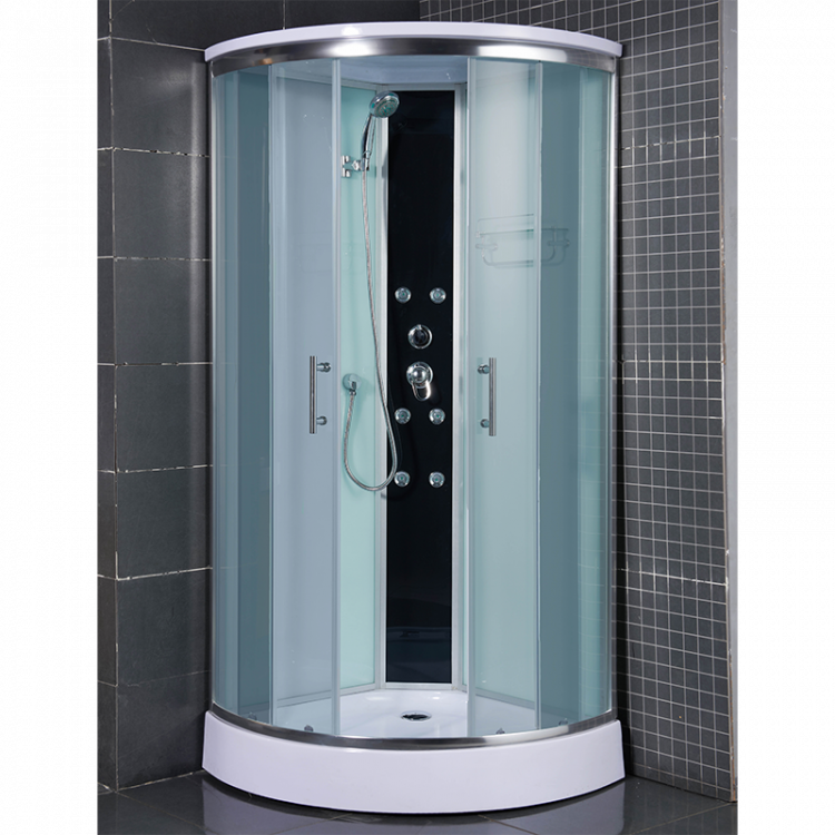 excepto por Gaseoso Casi CABINA DUCHA GREY GLASS 1791 90X90X217